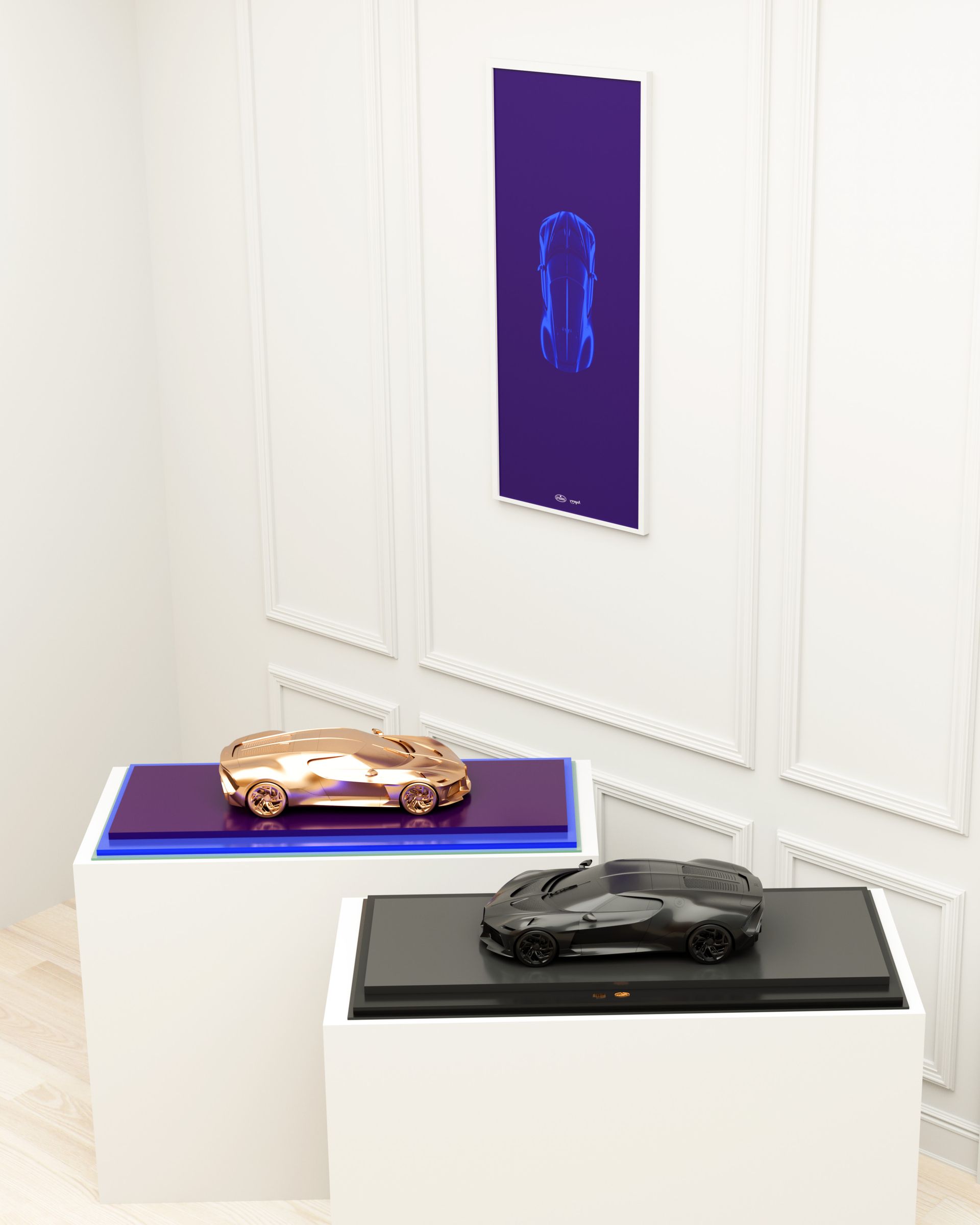 Bugatti „La Voiture Noire“ Skulptur und NFT von Asprey versteigert